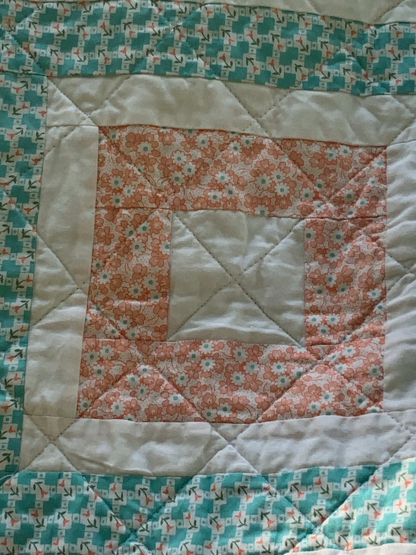 '30s Courthouse Steps Quilt